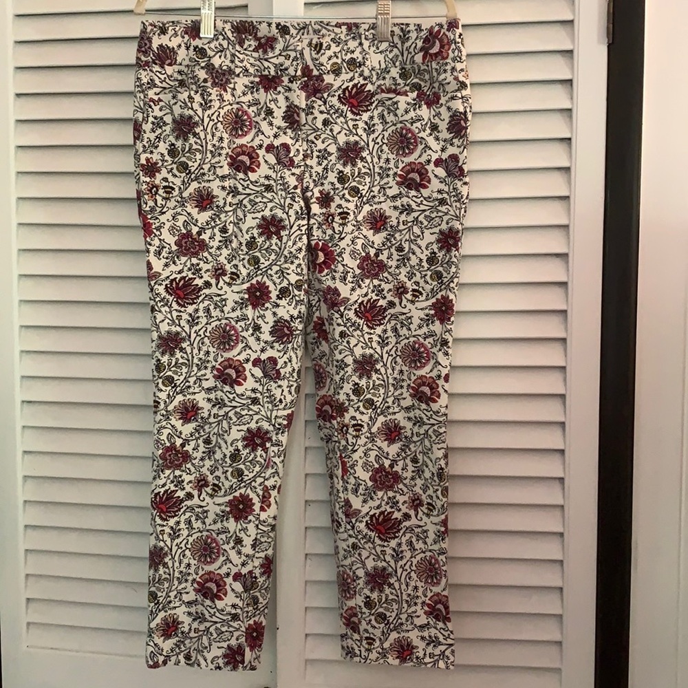 Women’s Loft - The Riviera Pant - Floral Print